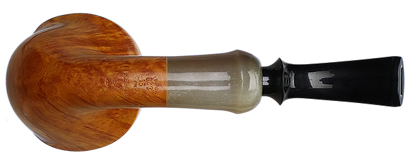 Tsuge Ikebana Smooth Bent Dublin with Horn (Fukuda) (M) (043) (2015)