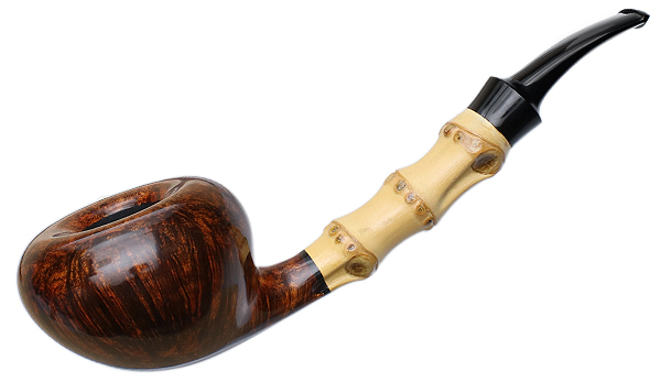 Tsuge Ikebana Smooth Tomato with Bamboo (Kikuchi) (F) (2018)