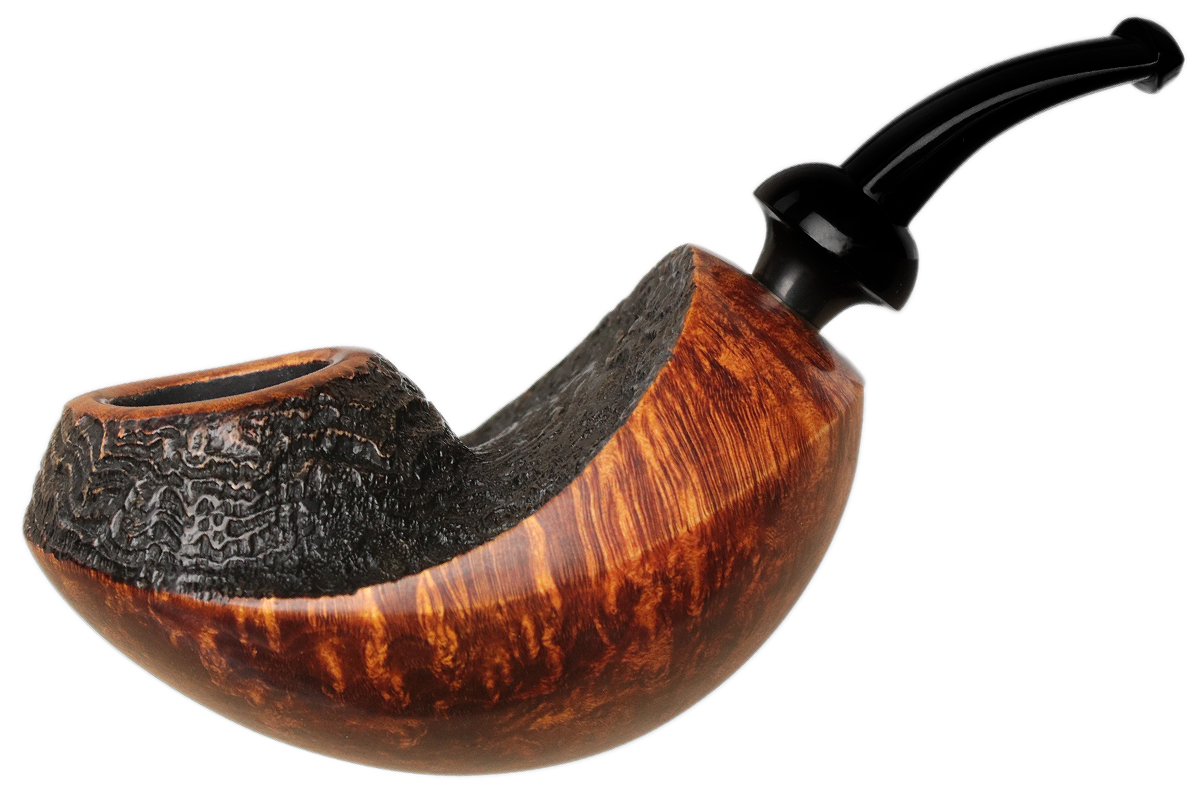 Tsuge Ikebana Paritally Sandblasted Volcano (Kikuchi) (F) (016) (2019)