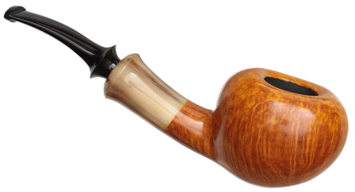 Tsuge Ikebana Smooth Acorn with Horn (Fukuda) (H) (234) (2017)
