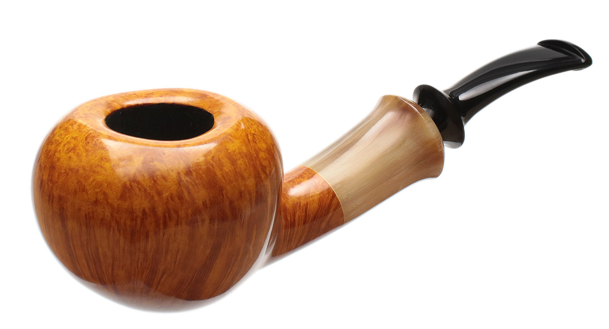 Tsuge Ikebana Smooth Acorn with Horn (Fukuda) (H) (234) (2017)