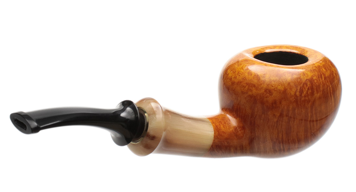 Tsuge Ikebana Smooth Acorn with Horn (Fukuda) (H) (234) (2017)