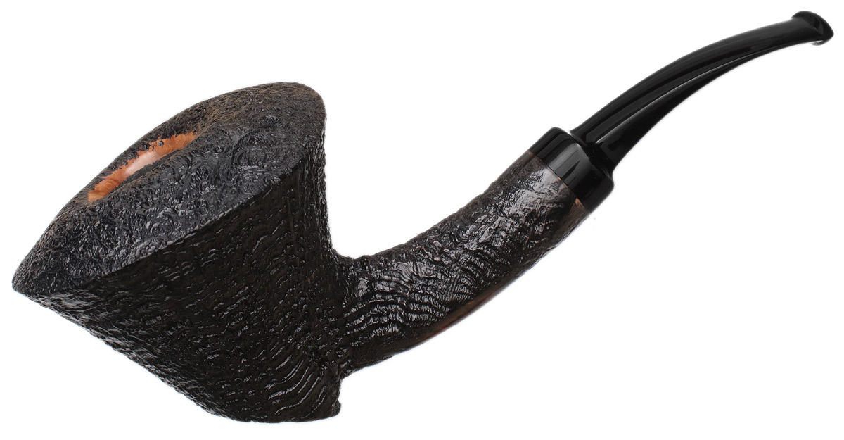 Tsuge Ikebana Sandblasted Bent Dublin Sitter (Ohi) (I) (351) (2014)