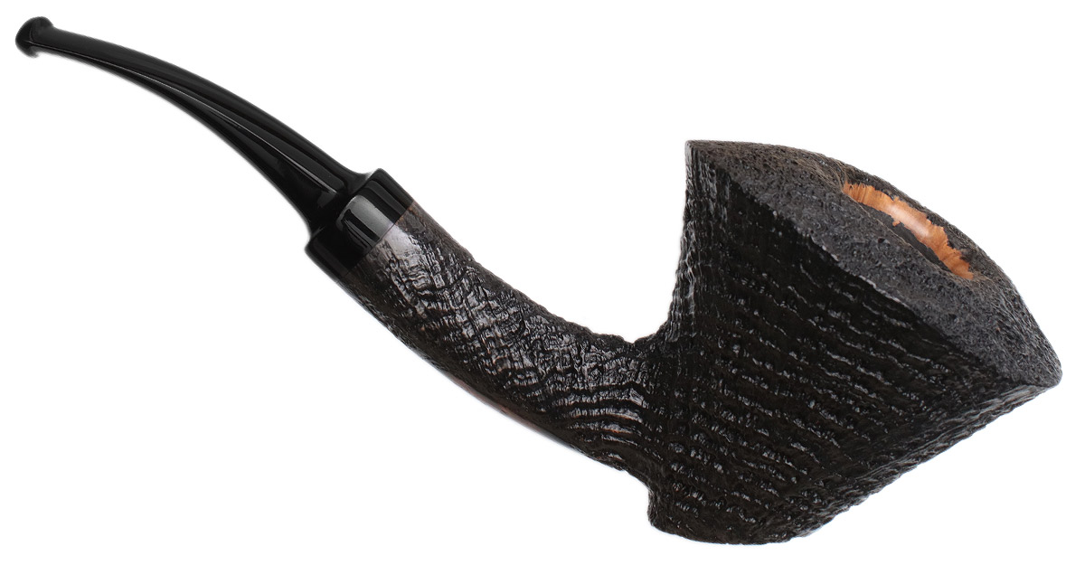 Tsuge Ikebana Sandblasted Bent Dublin Sitter (Ohi) (I) (351) (2014)