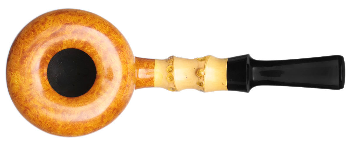 Tsuge Ikebana Smooth Tomato with Bamboo (Kikuchi) (H) (075) (2020)