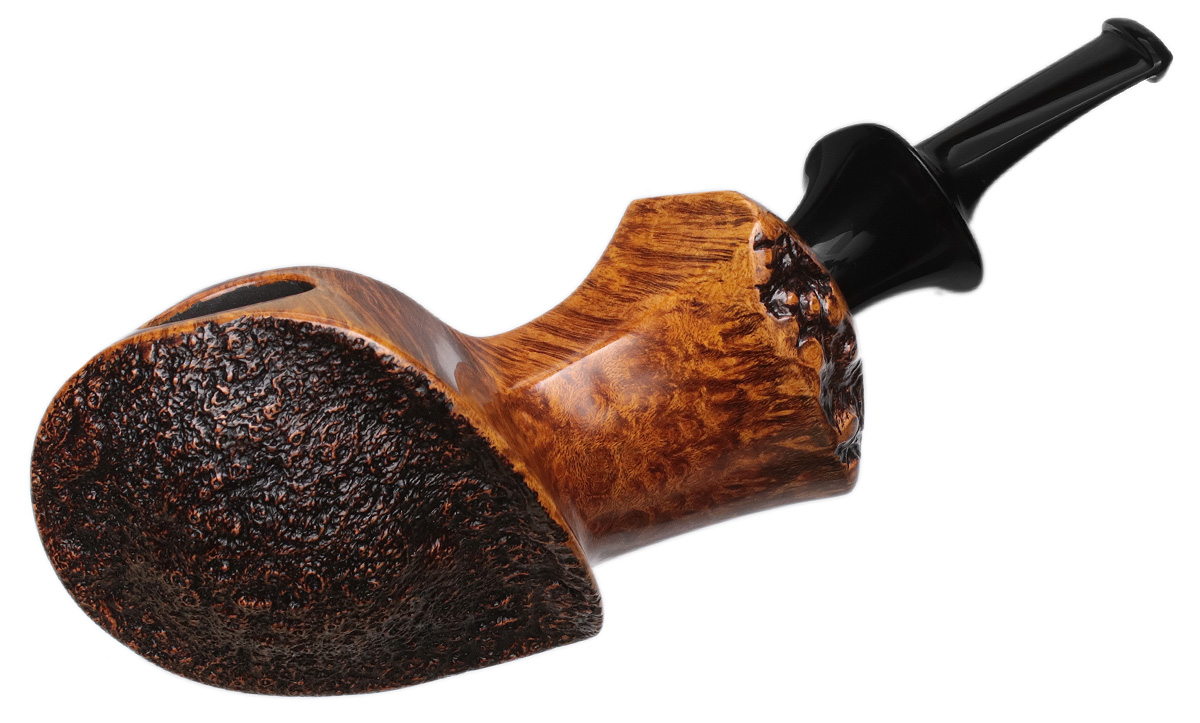 Tsuge Ikebana Partially Sandblasted Blowfish (Ohi) (H) (211) (2015)