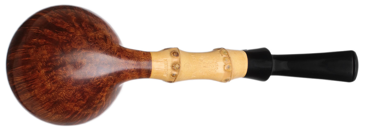 Tsuge Ikebana Smooth Bent Dublin with Bamboo (Kikuchi) (F) (026) (2021)