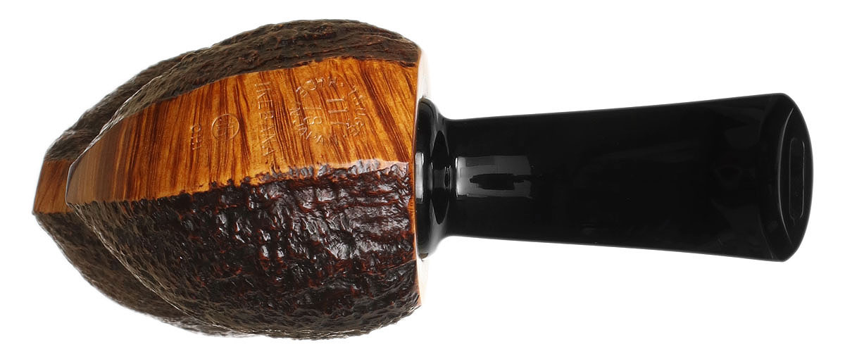 Tsuge Ikebana Partially Sandblasted Reverse Calabash Blowfish (Ohi) (H) (117) (2018)
