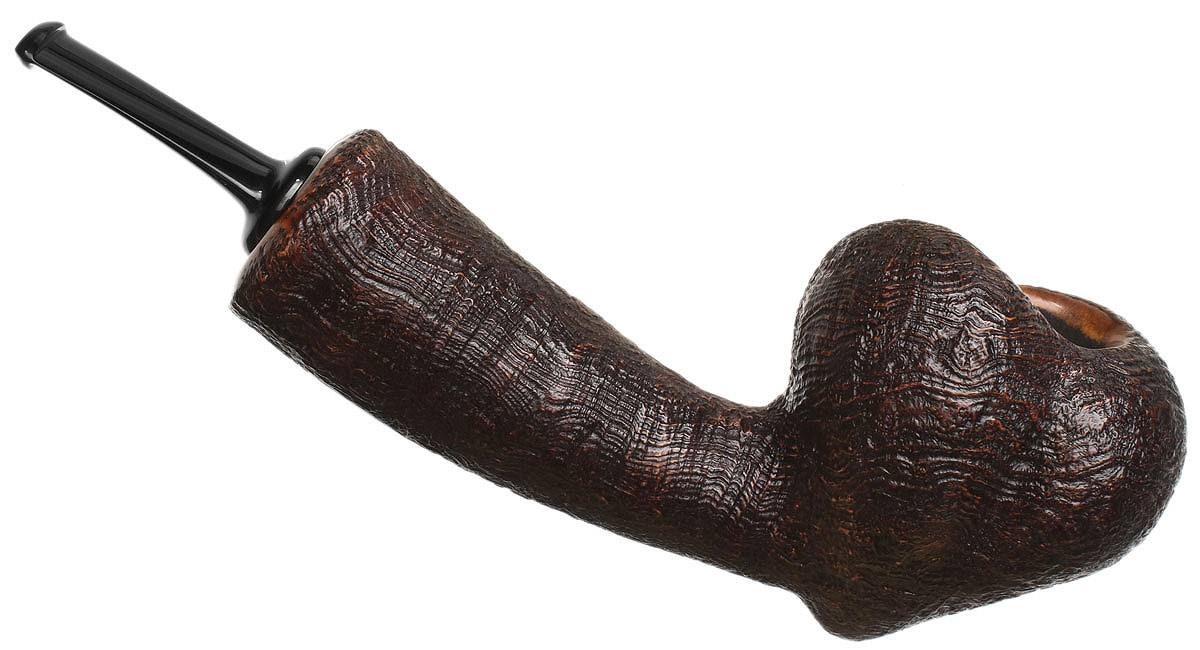 Tsuge Ikebana Sandblasted Long Shank Reverse Calabash Heart (Ohi) (H) (290) (2014)