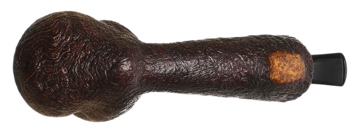 Tsuge Ikebana Sandblasted Long Shank Reverse Calabash Heart (Ohi) (H) (290) (2014)
