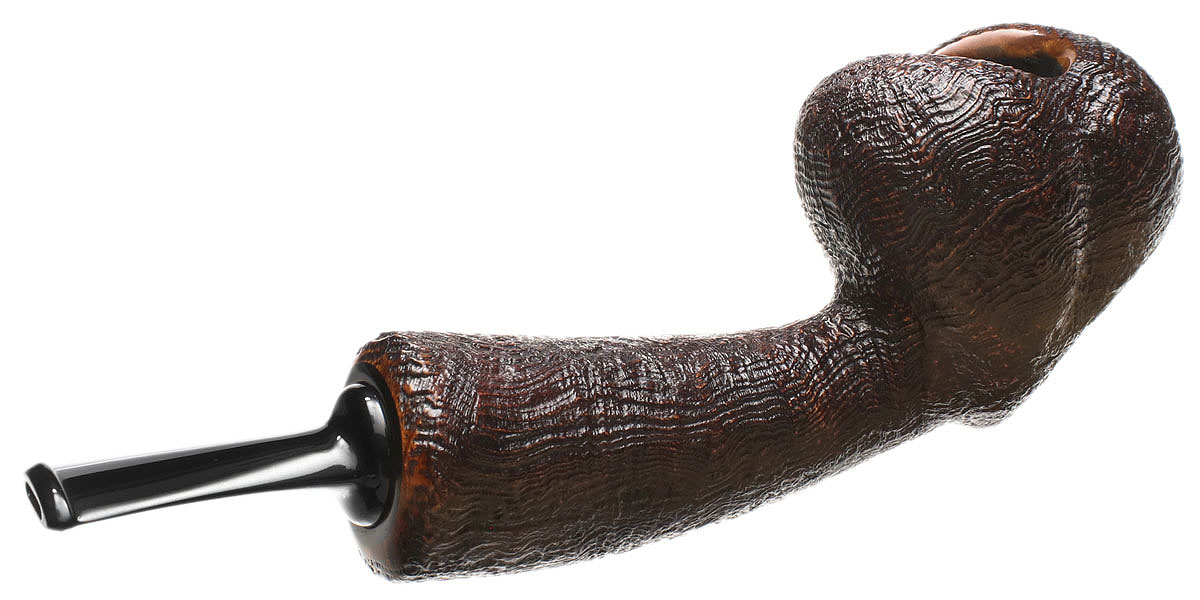 Tsuge Ikebana Sandblasted Long Shank Reverse Calabash Heart (Ohi) (H) (290) (2014)