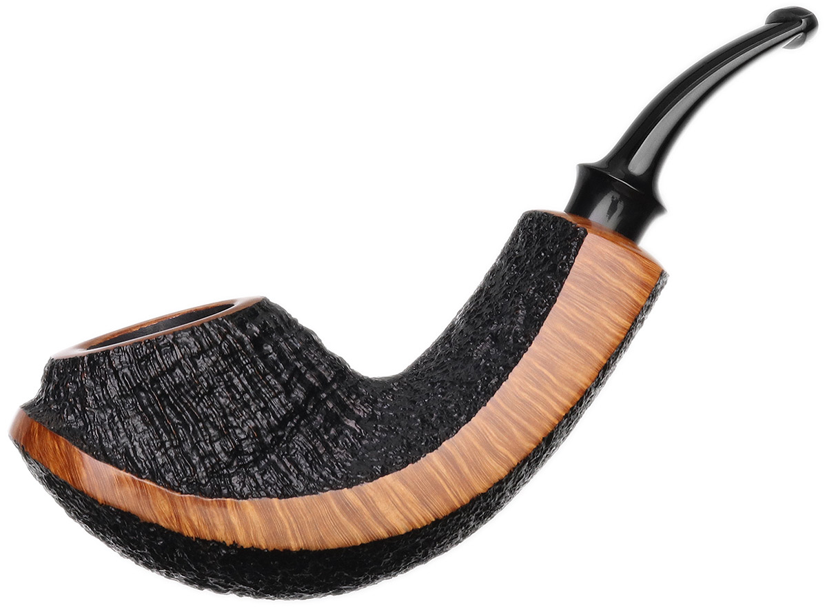 Tsuge Ikebana Partially Sandblasted Freehand (Fukuda) (H) (096) (2021)