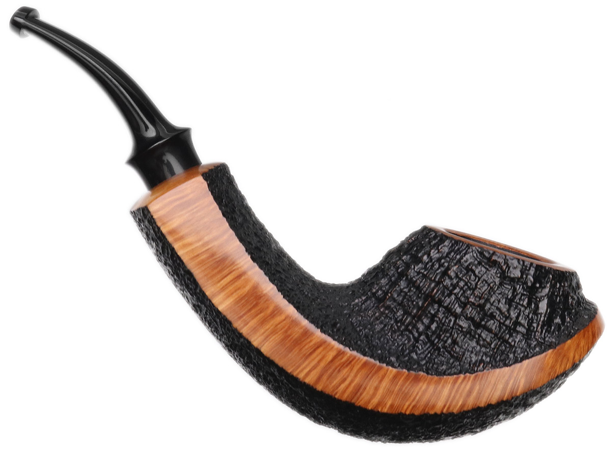 Tsuge Ikebana Partially Sandblasted Freehand (Fukuda) (H) (096) (2021)