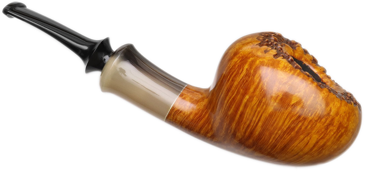 Tsuge Ikebana Smooth Tomato with Horn (Fukuda) (R) (146) (2021)