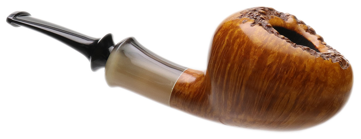 Tsuge Ikebana Smooth Tomato with Horn (Fukuda) (R) (146) (2021)