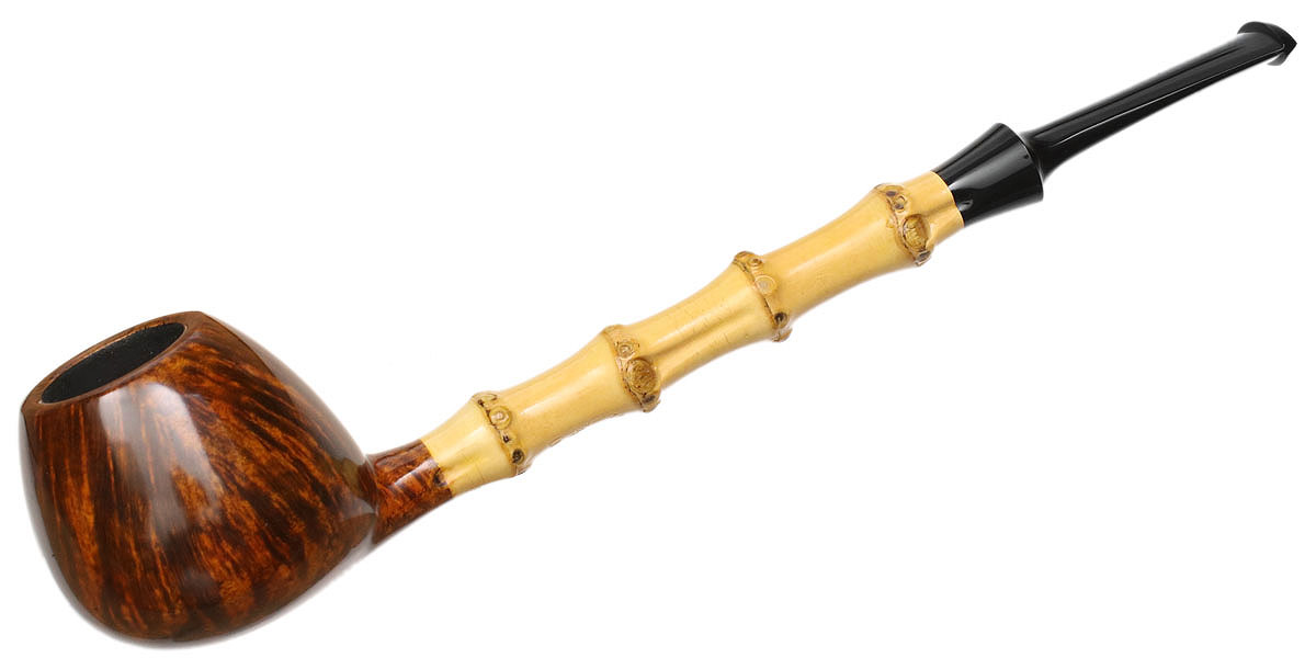 Tsuge Ikebana Smooth Apple with Bamboo (Kikuchi) (G) (018) (2022)