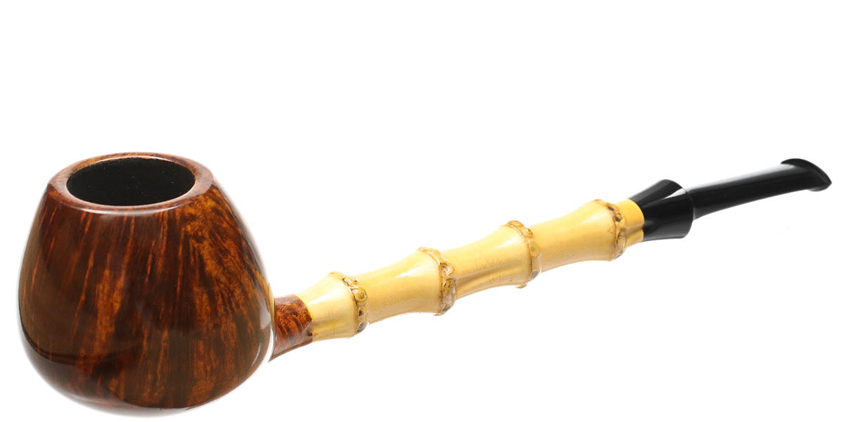 Tsuge Ikebana Smooth Apple with Bamboo (Kikuchi) (G) (018) (2022)