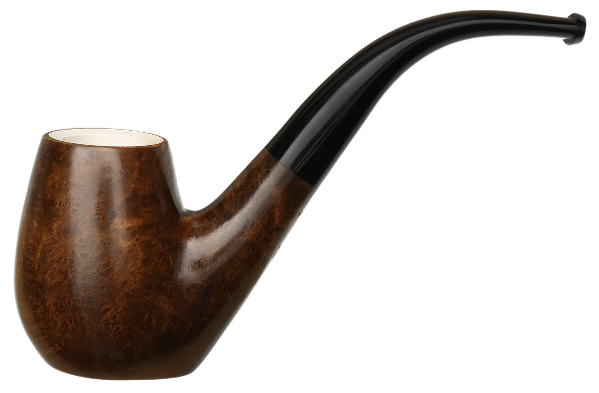 Genod Smooth Meerschaum Lined Bent Brandy Sitter