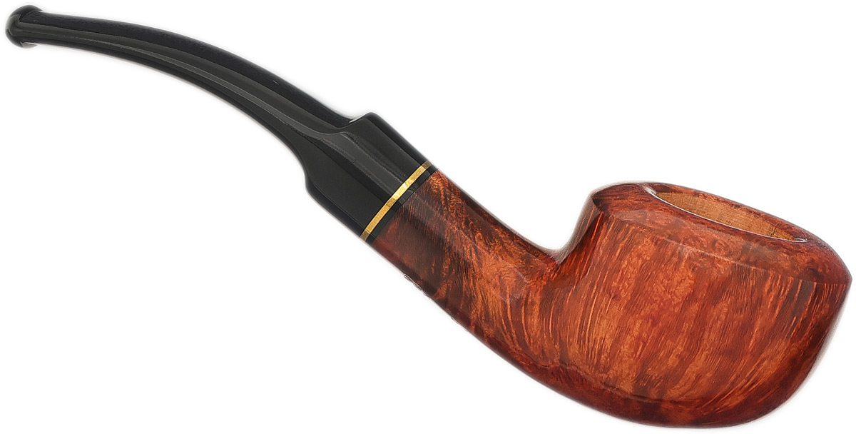 prestige tobacco Prestige Smooth Bent Pot with Brass (222)