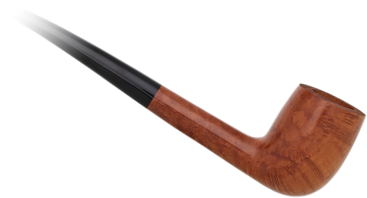 Genod Smooth Natural Bent Billiard Churchwarden (09)
