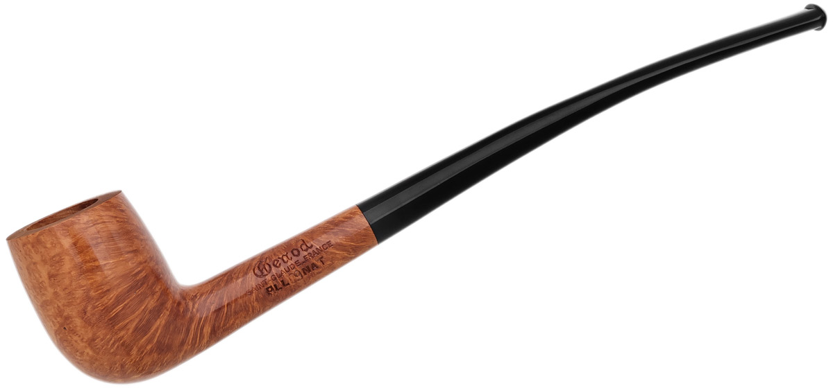 Genod Smooth Natural Bent Billiard Churchwarden (09)