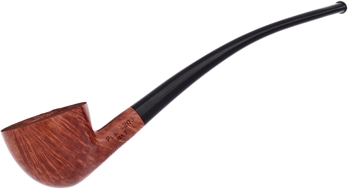 Smooth Bent Dublin Churchwarden (205) Tobacco Pipe
