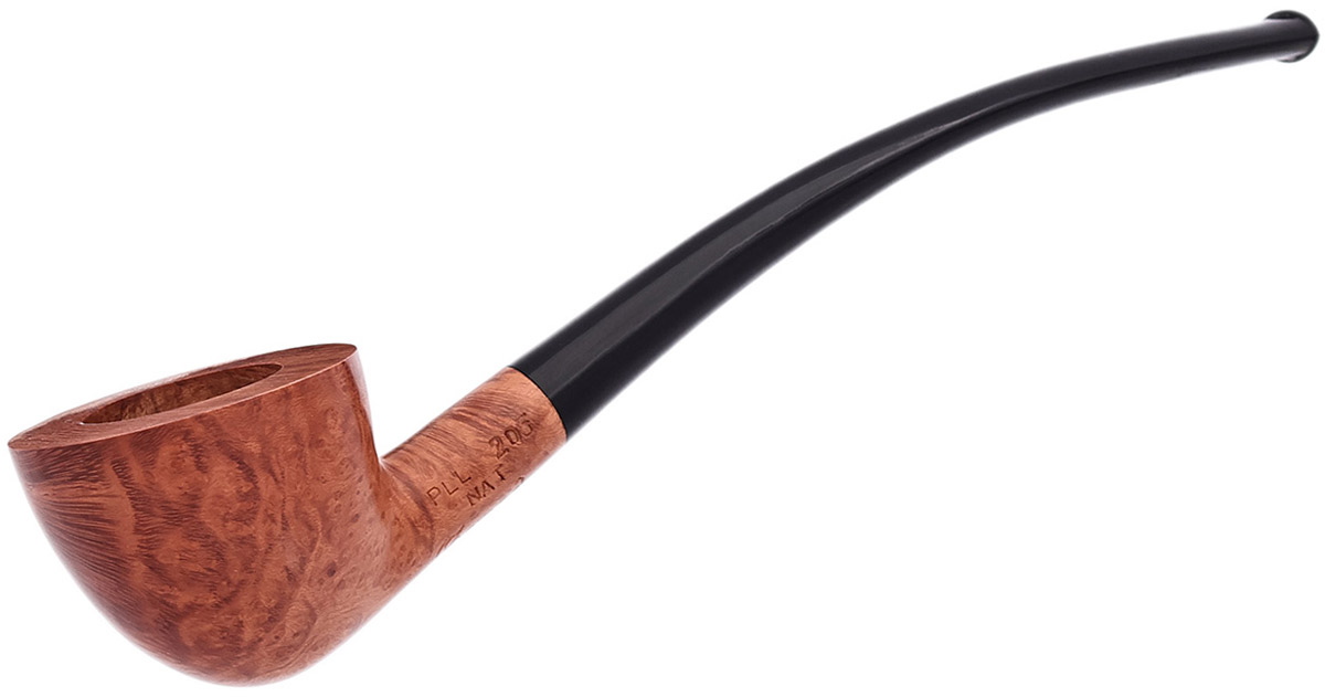 Smooth Bent Dublin Churchwarden (205) Tobacco Pipe