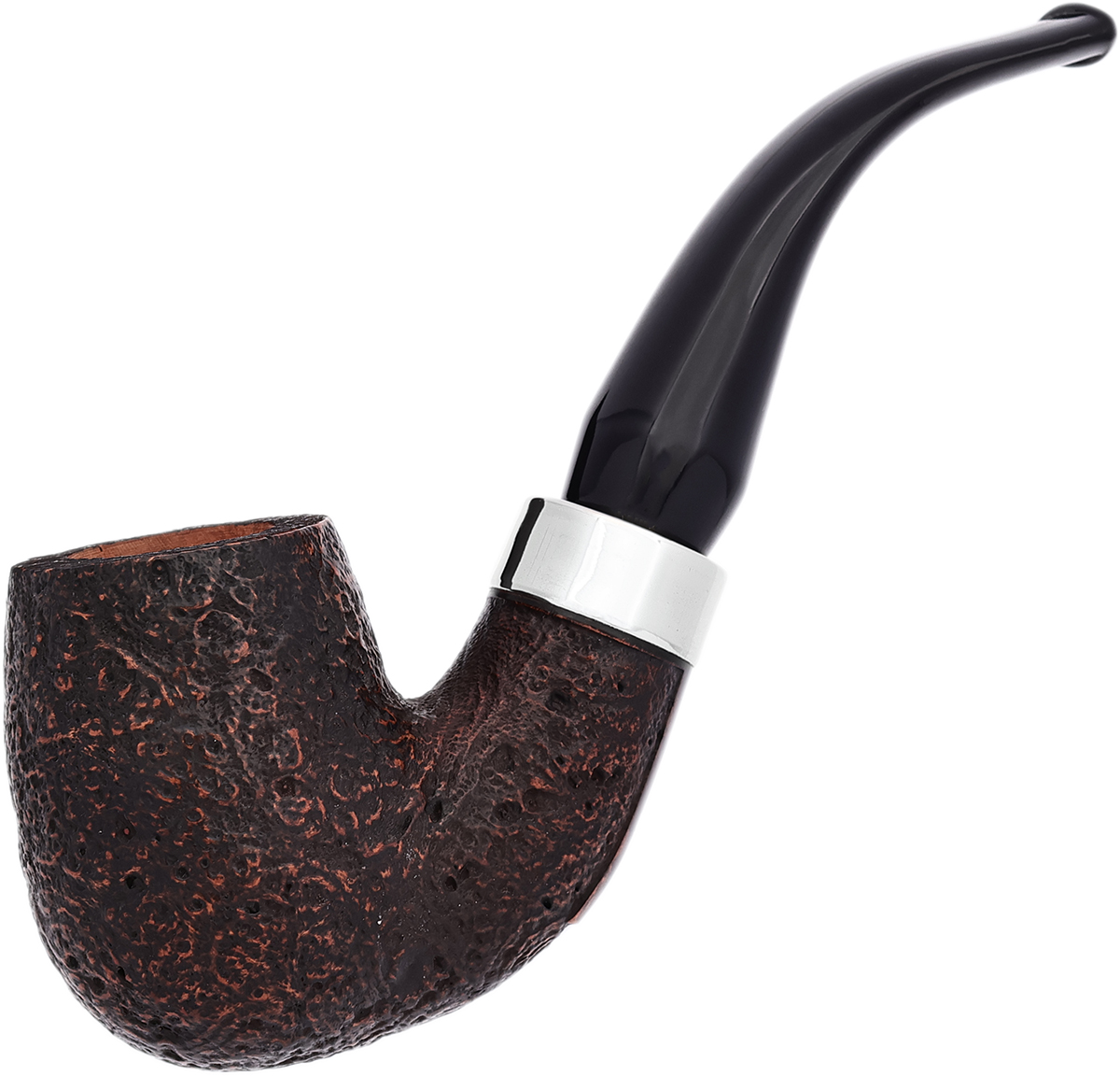 Genod Sandblasted Army Granite Bent Billiard (11)