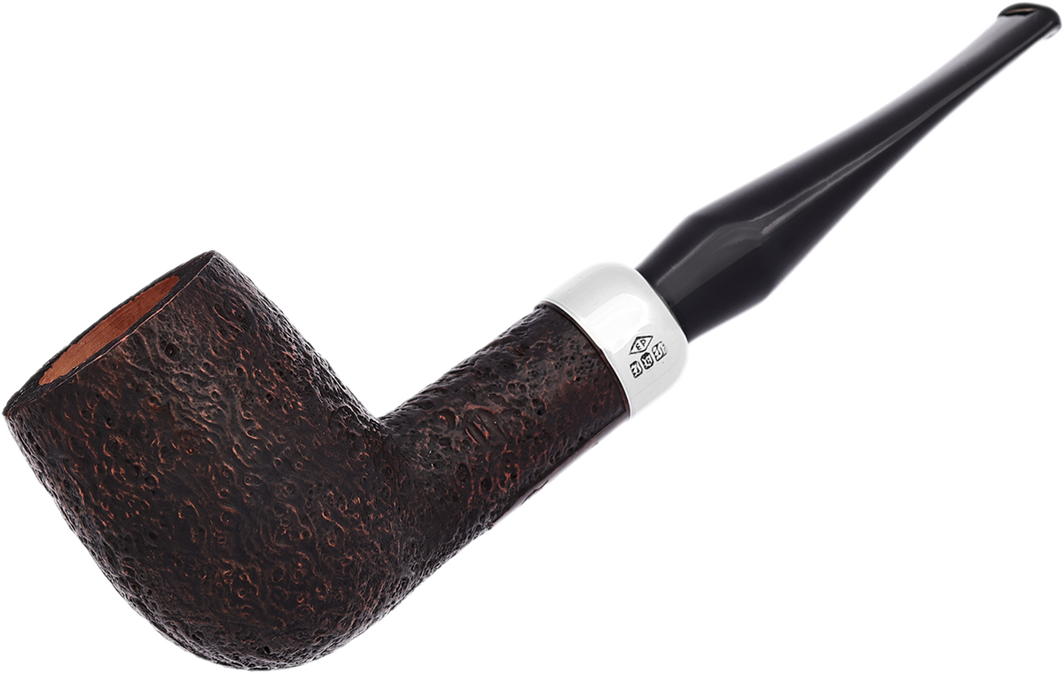 Sandblasted Army Granite Billiard (20) Tobacco Pipe