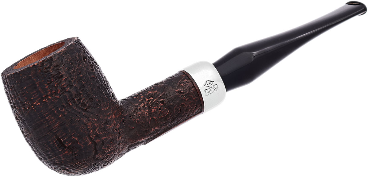 Sandblasted Army Granite Billiard (20) Tobacco Pipe