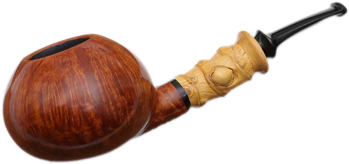 Smooth Tomato with Bamboo and Boxwood (1417) (Extra Grand Flash) (with Tamper) by Doctor's | Daily Reader