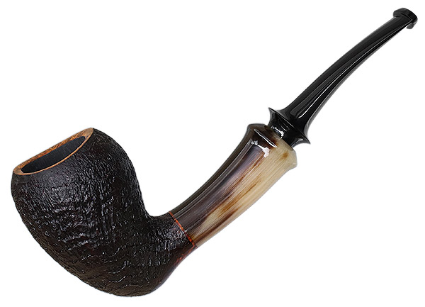 Ping Zhan Sandblasted Acorn with Horn