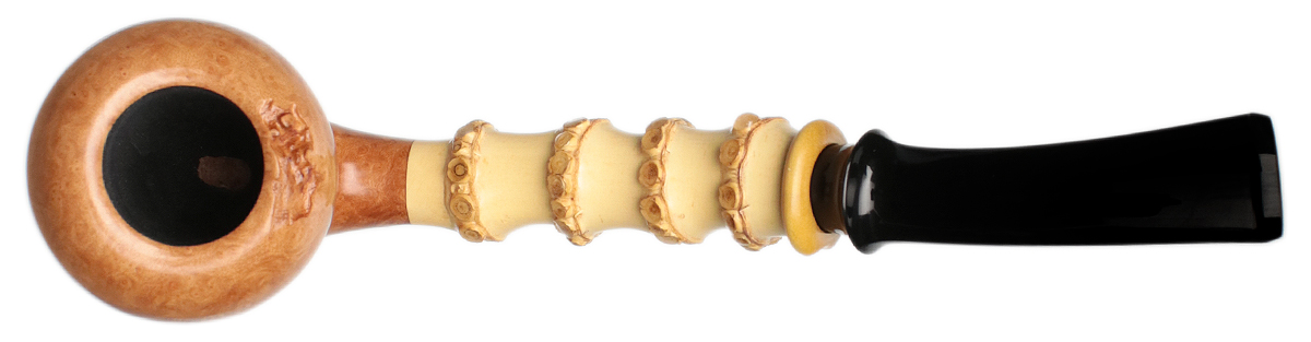 Ping Zhan Smooth Acorn with Bamboo and Boxwood
