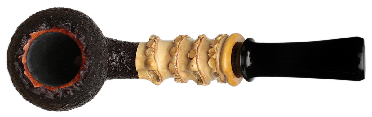 Ping Zhan Sandblasted Acorn with Bamboo and Boxwood