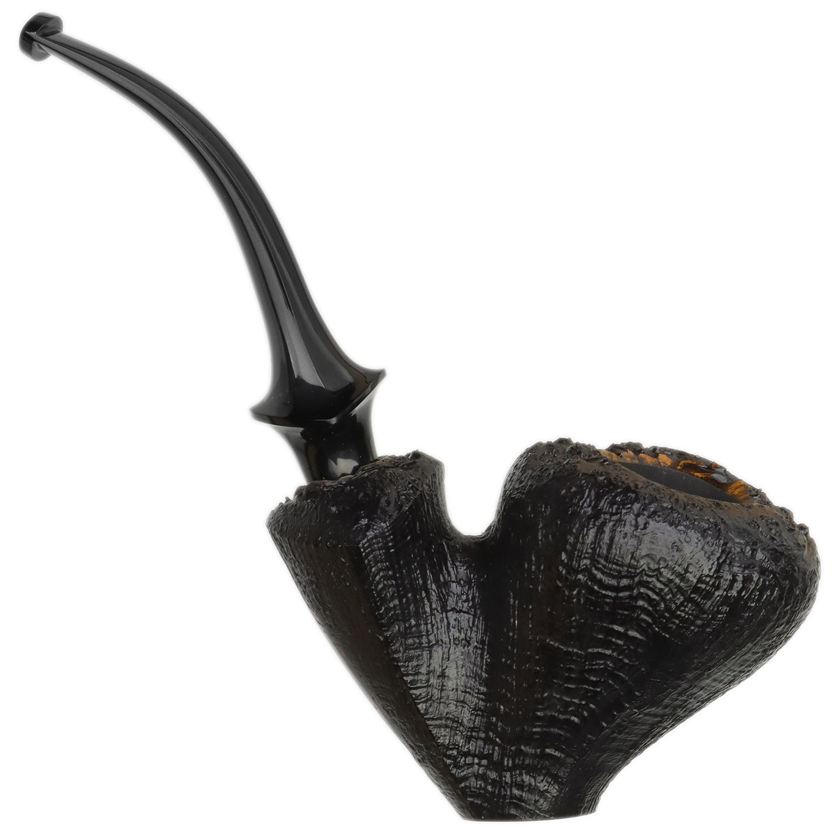 Ping Zhan Sandblasted Acorn Sitter
