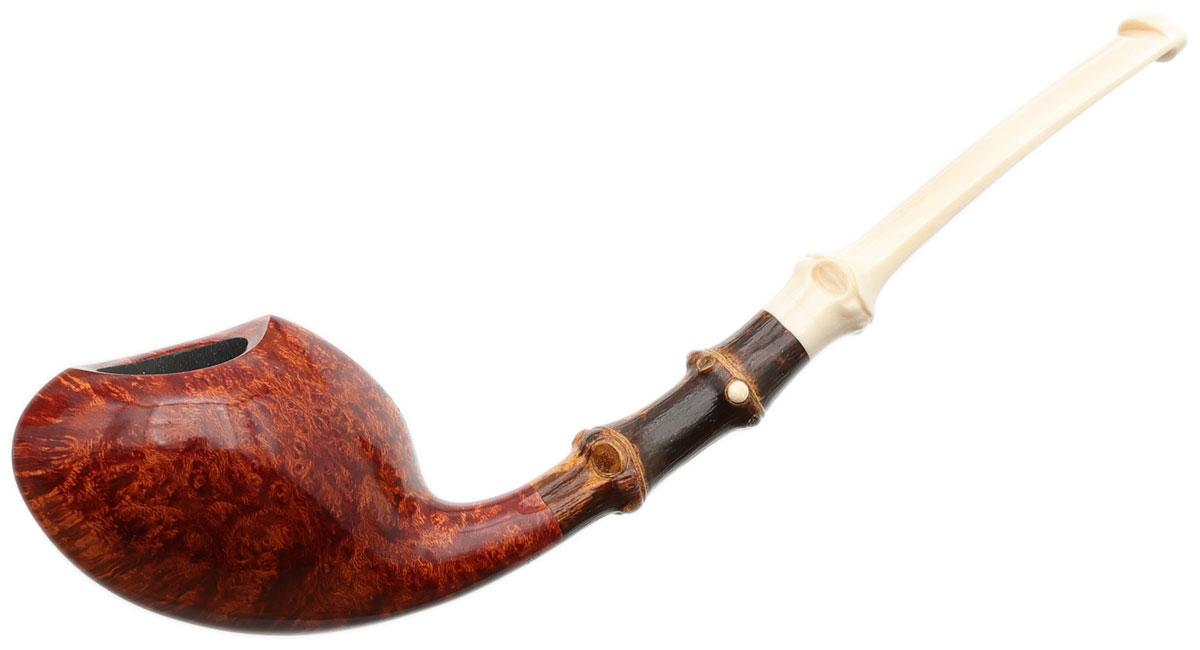 Ping Zhan Smooth Fugu with Bamboo, Mammoth, and Ivorite
