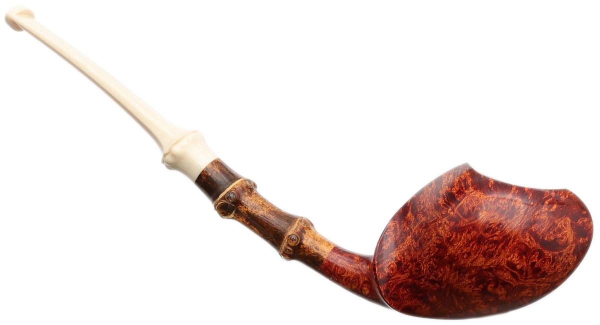 Ping Zhan Smooth Fugu with Bamboo, Mammoth, and Ivorite