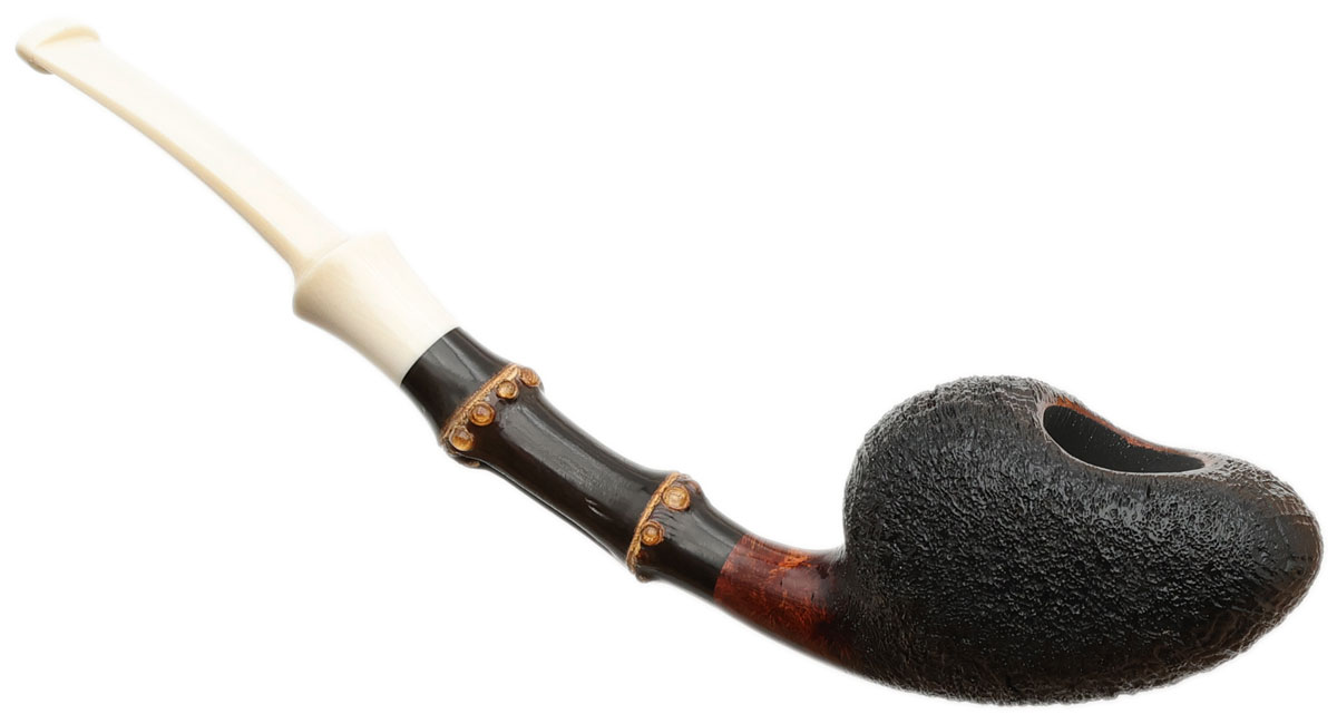 Ping Zhan Sandblasted Black Bean with Bamboo and Supertusk