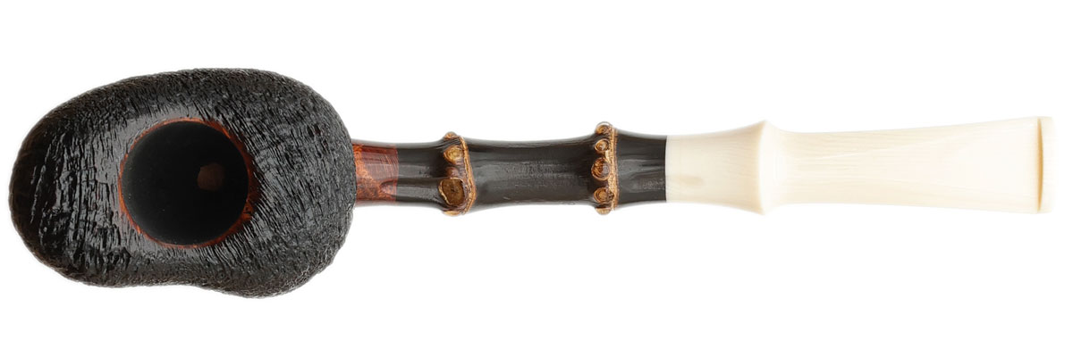 Ping Zhan Sandblasted Black Bean with Bamboo and Supertusk
