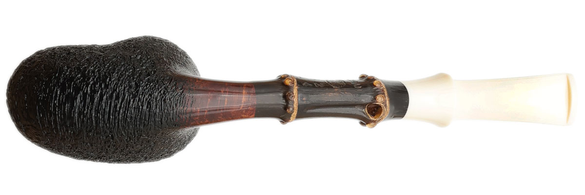 Ping Zhan Sandblasted Black Bean with Bamboo and Supertusk