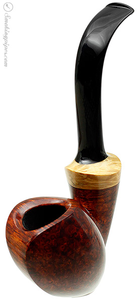 Yeti Smooth Dancing Blowfish with Box Elder Burl (123)