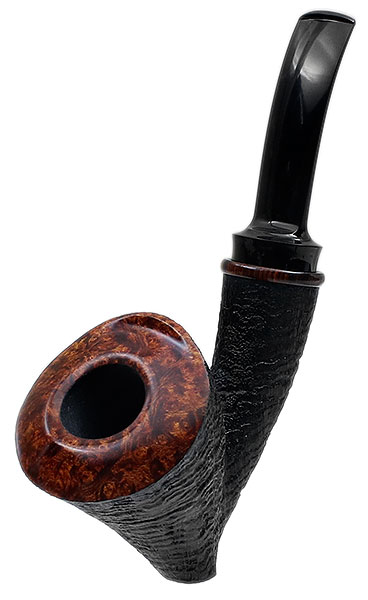 Yeti Partially Sandblasted Bent Dublin Sitter (280)