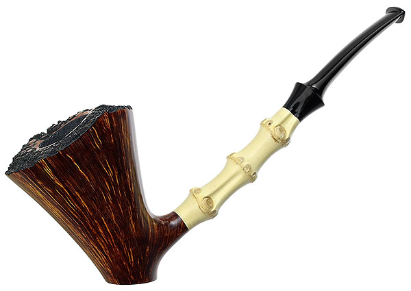 Yeti Smooth Bent Dublin Sitter with Bamboo (334)