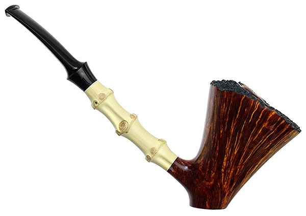 Yeti Smooth Bent Dublin Sitter with Bamboo (334)