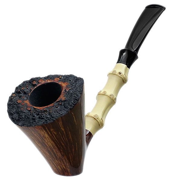 Yeti Smooth Bent Dublin Sitter with Bamboo (334)