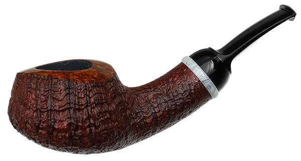 Yeti Sandblasted Asymmetric Bent Pot with Bakelite (331)