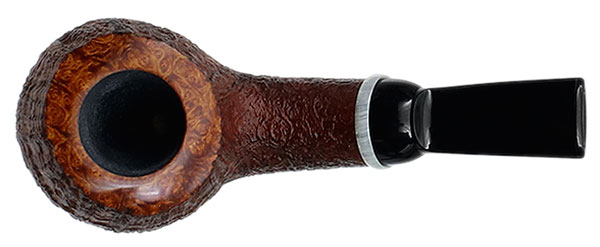 Yeti Sandblasted Asymmetric Bent Pot with Bakelite (331)
