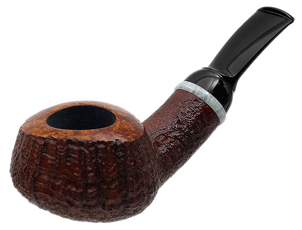 Yeti Sandblasted Asymmetric Bent Pot with Bakelite (331)