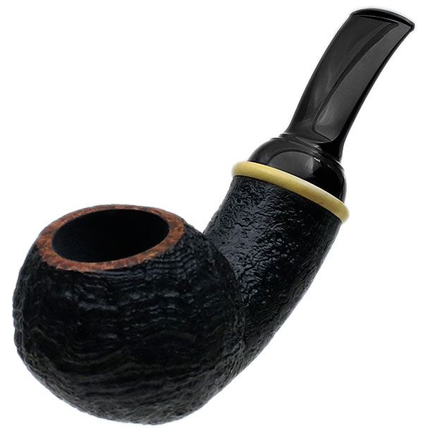 Yeti Sandblasted Bent Apple with Boxwood (348)