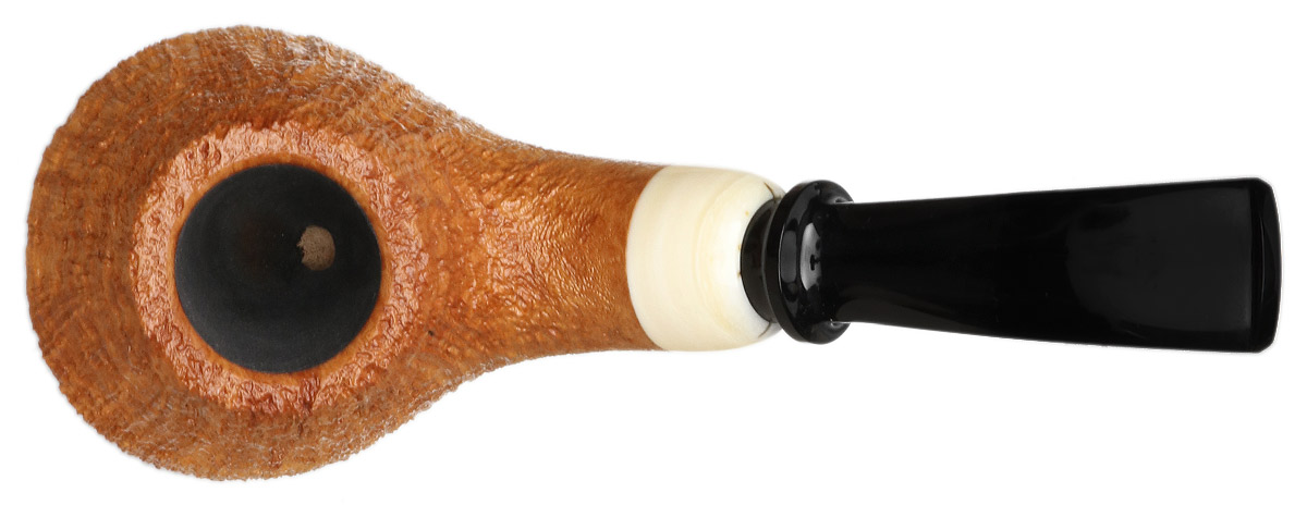 volcano tobacco pure Sandblasted Volcano with Mammoth (516) Tobacco Pipe